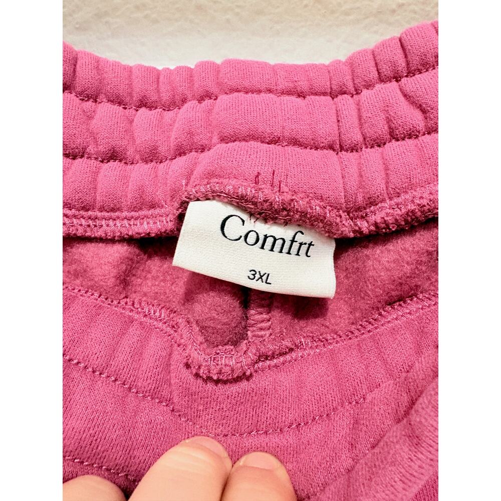 Comfrt Minimalist Sweatpants Berry 3XL Lounge - Picture 5 of 6
